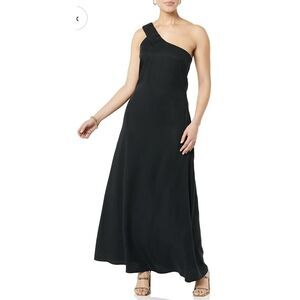 NEW TEREA Women's Sylvie One Shoulder Maxi Dress XXS
